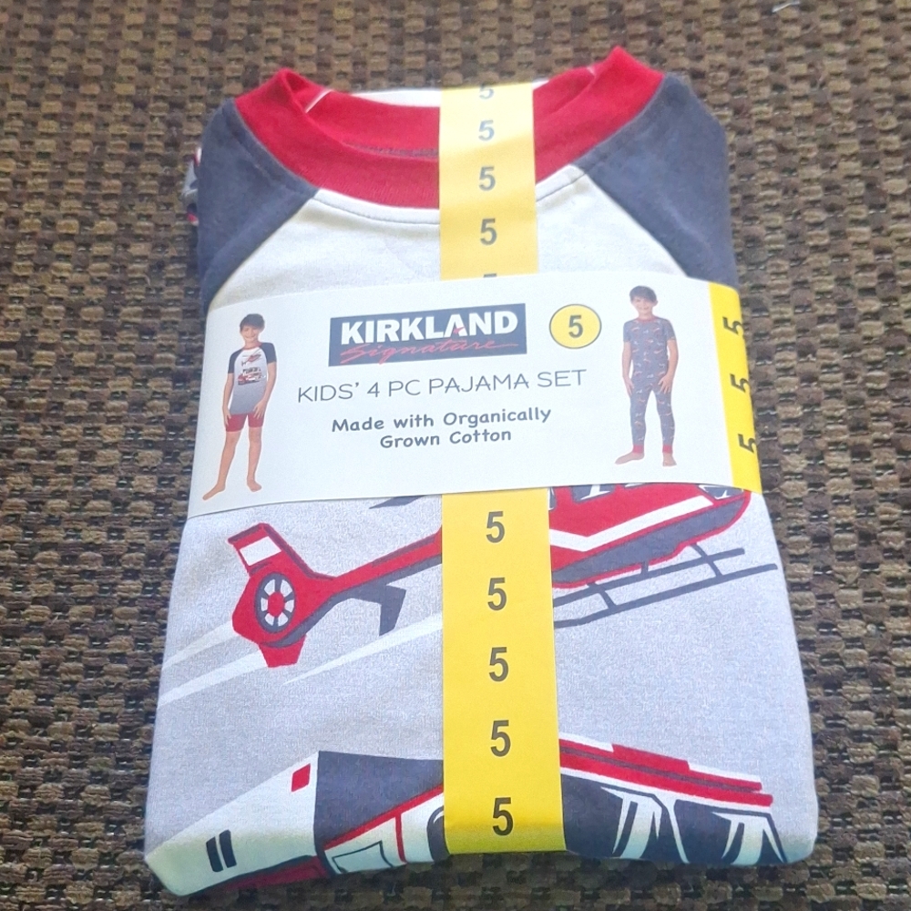 Boys, 4 piece pajamas set(14)
